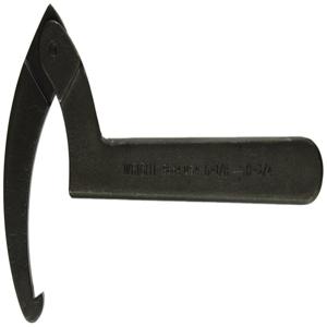 WRIGHT TOOL 9634 Adjustable Hook Spanner Wrench, 6-1/8 to 8-3/4 Inch Size, Black | AX3GUQ