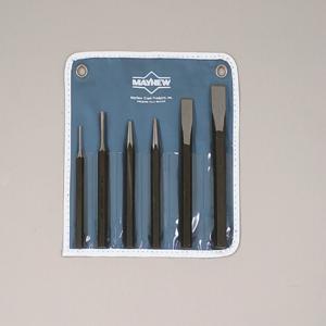 WRIGHT TOOL 9660 Punch and Chisel Set, Pack Of 6 | AX3GVB