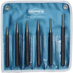 WRIGHT TOOL 9661 Punch Set, Pack Of 6 | AX3GVC