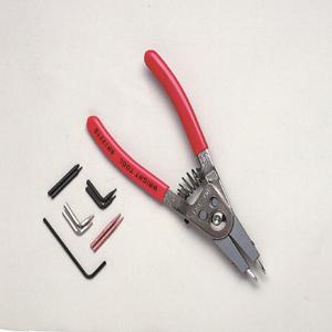 WRIGHT TOOL 9H1221S Retaining Ring Plier With Replacement Tips | AX3JRD