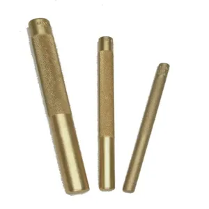 WRIGHT TOOL 9M61360 Drift Punch Set, Knurled Brass, Pack Of 3 | AX3JTN