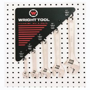 WRIGHT TOOL D975 Adjustable Wrench Set, 12 Inch Wide Display, Pack Of 30 | AX3KDC