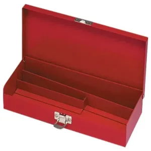 WRIGHT TOOL W409 Metallic Tool Box, 8-11/16 x 3-3/4 x 1-1/2 Inch Size | AX3JZH