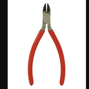 XCELITE 54CGVN 4 Inch Size, Diagonal Pliers with Red Cushion Grip | CP4NXJ 24J529