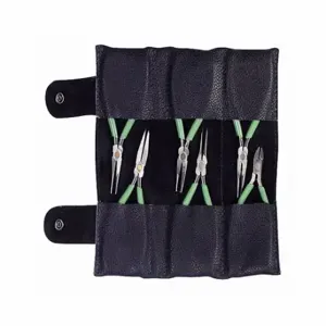 XCELITE C1KN Plier Set, ESD-Safe, 6 Pliers, Std Cushion Grip, Manual, Pouch, 6 - 9 Pliers Range | CV3WQN 54XR90