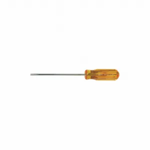 XCELITE R186N Round Blade Screwdriver, 1/8 x 6 Inch Size | CV3WRJ 24J632