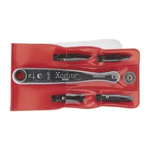 XCELITE XL75VN Ratchet Offset Screwdriver Kit, 5 Piece | CV3WRB 24J678