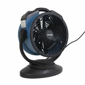 XPOWER FM-68 Standard Duty Industrial Fan, Misting Fan And Air Circulator, 11 Inch Blade Dia, 3 Speeds | CV3WUN 803Z07