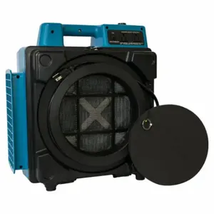 XPOWER X-2480A-Blue Negative Air Machines, Abs Plastic, 99.97 Cadr Rating, Negative Air Pressure, Blue | CV3WVY 803YZ7