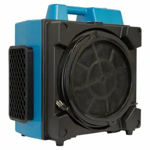 XPOWER X-3580 Negative Air Machines, Abs Plastic, 99.97 Cadr Rating, Active Carbon, Blue, Front | CV3WVX 803YZ9