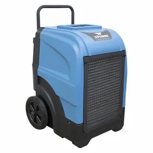 XPOWER XD-165L Industrial Dehumidifier, 165 pt Per Day, Low-Grain Refrigerant, Continuous Drain | CV3WUP 803Z05