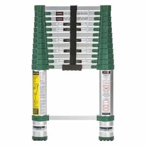 XTEND & CLIMB 780P+ Telescoping Ladder, 12 ft 6 in, 32 Inch Closed Height, 37 lb Weight | CV3WWX 54YF85