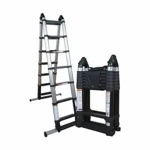 XTEND & CLIMB XXC714/300 Telescoping Ladder, 14 ft, 33 Inch Closed Height, 40 lb Weight, 300 lb Load Capacity | CV3WWW 55KR48