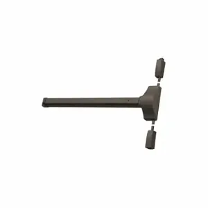 YALE 1810F-36 695 Surface Vertical Rod Exit Device, 36 Inch, Fire Rated, Dark Bronze, Yale 1800 | CV3XRV 56HJ46