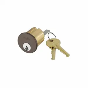 YALE 2109 613E SCH C Mortise Cylinder, Dark Bronze, 1 | CV3XRE 56HL42