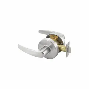 YALE 4601LN MO 626 Door Lever Lockset, Grade 2, Satin Chrome, Not Keyed, Lever, Cylindrical | CV3XEU 56HJ02