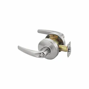 YALE 4605LN MO 626 SCH C Door Lever Lockset, Grade 2, Satin Chrome | CV3XEN 56HJ25