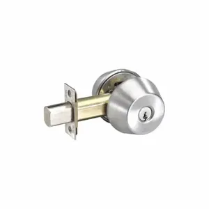 YALE D222 626 SCH C Deadbolt, 2, Satin Chrome | CV3WYR 56HL62