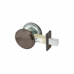 YALE D242 613E Deadbolt, 2, Dark Bronze, Not Keyed | CV3WYH 56HJ74