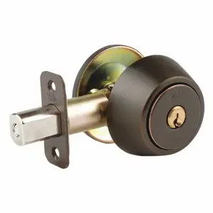 YALE D981K13 Deadbolt, 2, Oil Rubbed Bronze, Kwikset Kw1, Different | CV3WYQ 49XU73