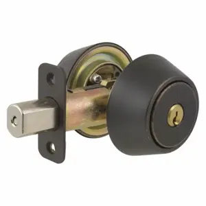 YALE D982K01 Deadbolt, 2, Brass, Kwikset Kw1, Different | CV3WXZ 49AF55