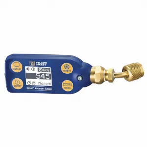 YELLOW JACKET 69020 Vacuum Gauge, 1/4 Inch Female, Digital, 5 To 25000 Microns | CJ3RZU 423N91