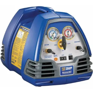 YELLOW JACKET 95762 Refrigerant Recovery Machine, 1/2HP, 115V, Tank Overfill Switch | AB8TLG 29AU04