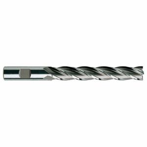 YG-1 TOOL COMPANY 06196 Square End Mill, Center Cutting, 6 Flutes, 1 1/4 Inch Milling Dia, 6 Inch Cut | CV4AXX 55GR11