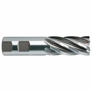 YG-1 TOOL COMPANY 04210HN Square End Mill, Center Cutting, 6 Flutes, 1 1/2 Inch Milling Dia, 2 Inch Cut | CV4AVH 55GR63