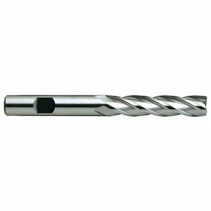 YG-1 TOOL COMPANY 08176HC Square End Mill, Center Cutting, 4 Flutes, 1 Inch Milling Dia, 4 Inch Cut | CV4ADA 55GN81