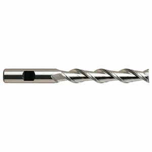 YG-1 TOOL COMPANY 19176HC Square End Mill, Center Cutting, 2 Flutes, 1 Inch Milling Dia, 6 Inch Cut | CV3ZNU 55GP10