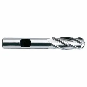 YG-1 TOOL COMPANY 43445CN Ball End Mill, 4 Flutes, 1 1/4 Inch Milling Dia, 2 Inch Length Of Cut | CV3XZE 55GA25