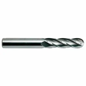 YG-1 TOOL COMPANY 51584 Ball End Mill, 4 Flutes, 3/8 Inch Milling Dia, 3 Inch Overall Length | CV3YAY 55FL23