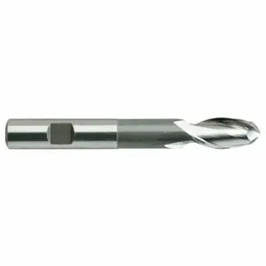 YG-1 TOOL COMPANY 42051 Ball End Mill, 2 Flutes, 5/16 Inch Milling Dia, 3/4 Inch Cut, 3.3 Inch Overall Length | CV3YGU 55GH18