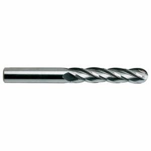 YG-1 TOOL COMPANY 53901 Ball End Mill, 4 Flutes, 1/4 Inch Milling Dia, 6 Inch Overall Length | CV3YFH 55FK73
