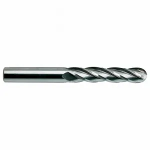 YG-1 TOOL COMPANY 53584 Ball End Mill, 4 Flutes, 3/8 Inch Milling Dia, 4 Inch Overall Length | CV3YBC 55FL24