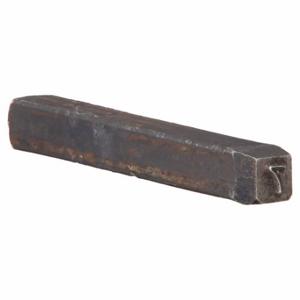 YOUNG BROS. STAMP WORKS 03091 7 Hand Stamp, 71/8 Inch Character Height, 2 3/8 Inch Shank Length, Steel, Gothic, 1/4 in | CV4GHP 49VX78