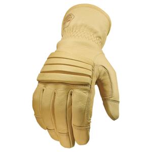 YOUNGSTOWN GLOVE CO. 11-3255-60 Leder-Utility-Handschuh mit breiter Manschette, Größe S bis XXL | CL6WGU