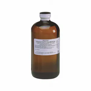 YSI 3169 Calibration Solution, Electric Conductivity, 50000 uS/cm, 1 pt Bottle, 8 Pack | CV4GPJ 4UZC2