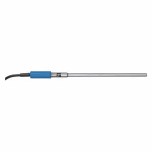 YSI SCIENCELINE TEMP 135 Electrode, Temp, Temp, -30 Deg To 135 Deg C, Stainless Steel, Banana Plug, Flat, 12 mm Dia | CV4GRH 31HH62