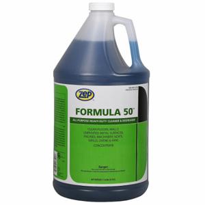 ZEP 085924 Cleaner/Degreaser, Water Based, Jug, 1 Gallon Container Size, Concentrated, 4% VOC Content | CV4GZC 451A48