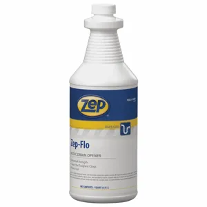 ZEP 168606 Drain Opener, Bottle, Pungent Liquid, Ready To Use, 6 PK | CF2JNX 54ZM47