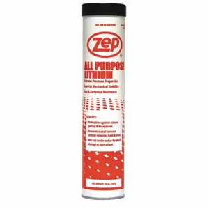 ZEP 310101 Grease, Lithium, Amber, 14 oz, NLGI Grade 2, 250 Deg F Max. Op Temp, 40 PK | CV4HNM 43NR62