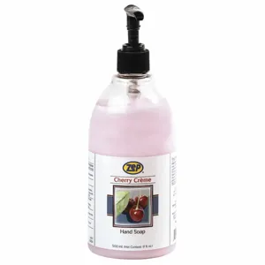 ZEP 339001 Cherry, Liquid, Hand Soap, 500 ml Capacity, Pump Bottle, PK 12 | CF2MWM 54ZM86