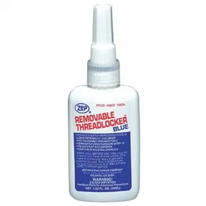 ZEP 680901 Threadlocker, Blue, 1.69 fl oz, Bottle, 10 PK | CV4HQA 43NR80