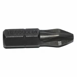 ZEPHYR D1222XXACR-B-250PK Insert Bit, Fastening Tool Tip Size, 1 Inch Overall Bit Length, 1/4 Inch Hex Shank Size | CV4HFC 410Z03