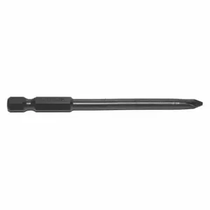 ZEPHYR E1101XXACR-B-5PK Power Bit, #1 Fastening Tool Tip Size, 1 15/16 Inch Bit Length, 1/4 Inch Hex Shank Size | CV4HGU 410Z24