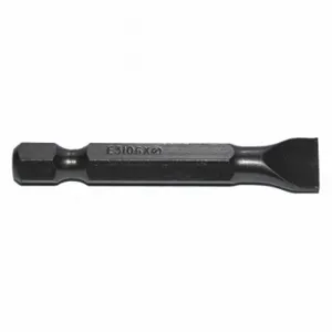 ZEPHYR E3106X-5PK Power Bit, 12F-14R Fastening Tool Tip Size, 1 15/16 Inch Bit Length, Hex Shank, 5 PK | CV4HKP 410Z51