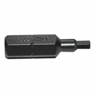 ZEPHYR H52225XM-5PK Insert Bit, 2.5 mm Fastening Tool Tip Size, 1 Inch Overall Bit Length | CV4HDU 410Z80