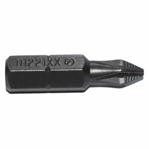 ZEPHYR D1221XXRI-5PK Insert Bit, Fastening Tool Tip Size, 1 Inch Overall Bit Length, 1/4 Inch Hex Shank Size | CV4HFA 410Y97